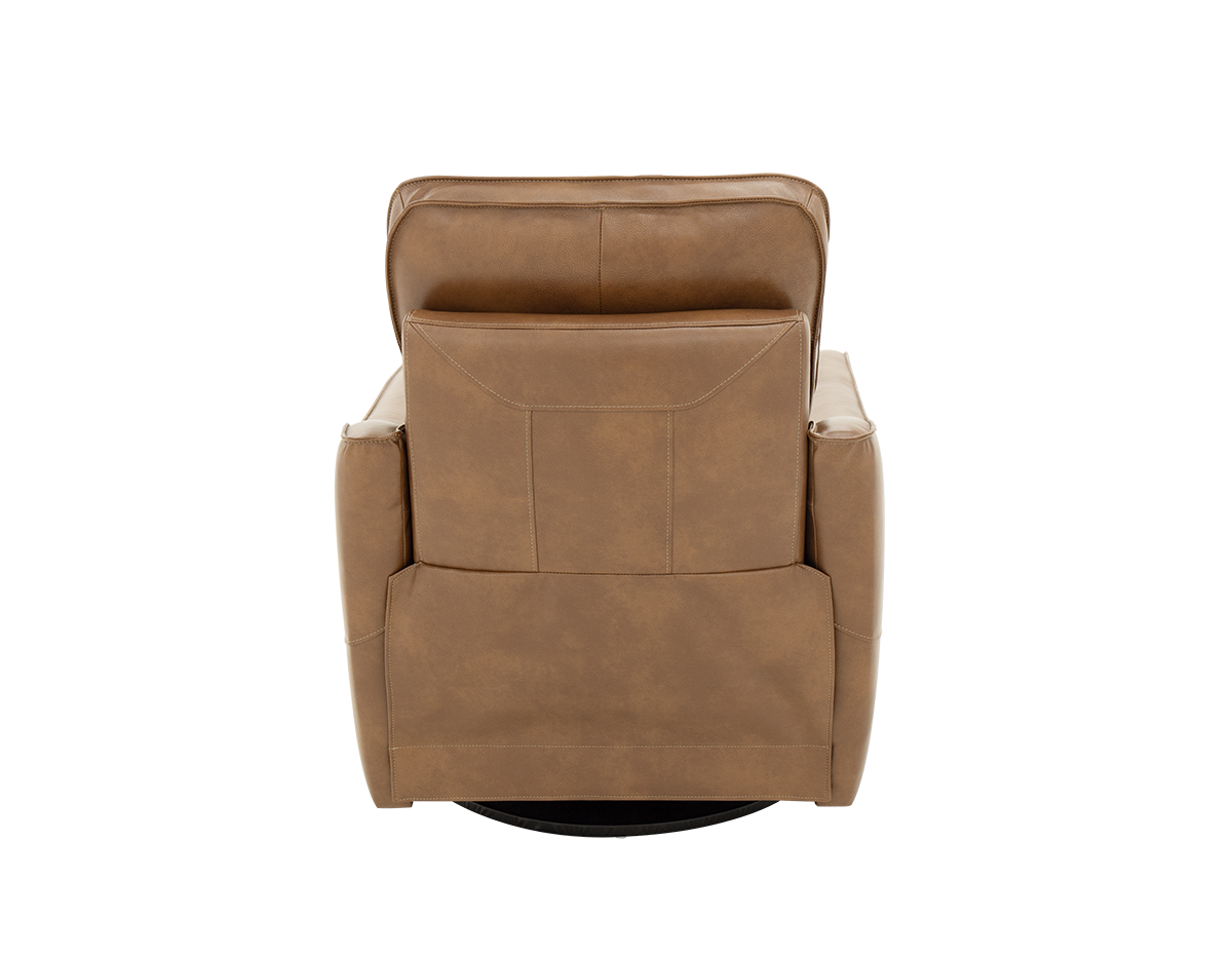 Mara Fresco Honey Swivel Recliner — alternate view 4