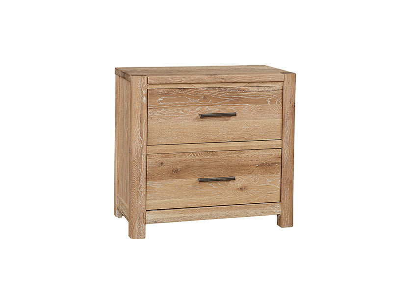 LMCO Home Crafted Oak Nightstand — alternate view 2