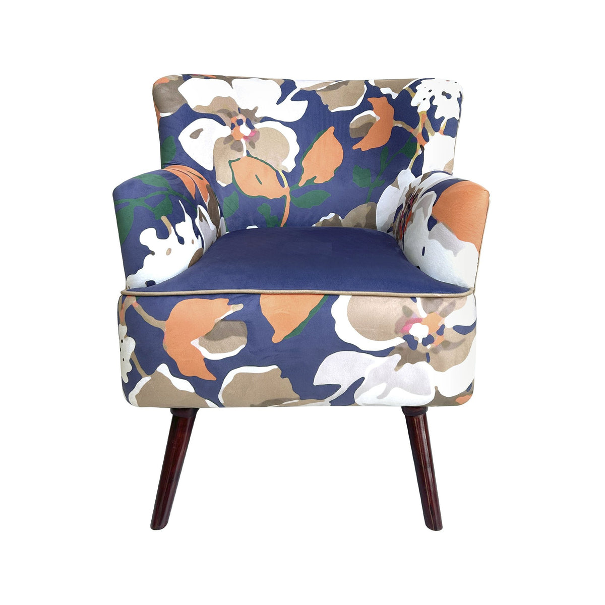 Multi Flowered Accent Chair — alternate view 3