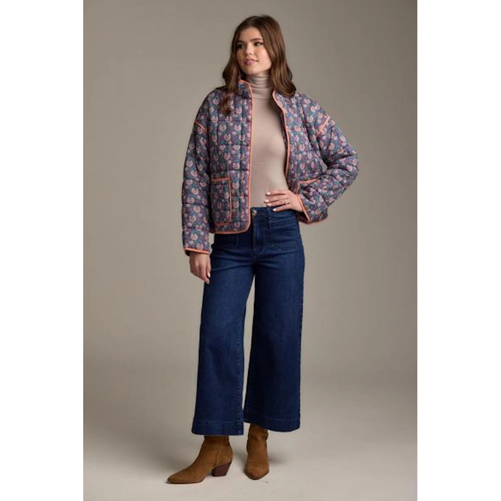 Jake Wide Leg Pants - Blue — alternate view 7