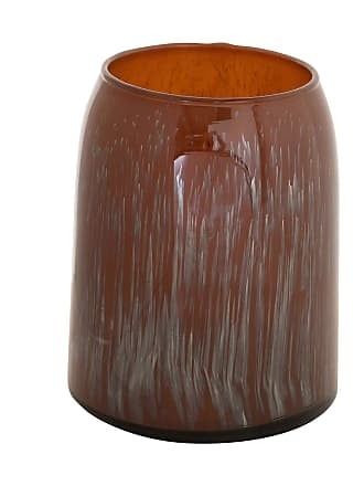6-1/2"H Glass Vase, Antique Finish — alternate view 2