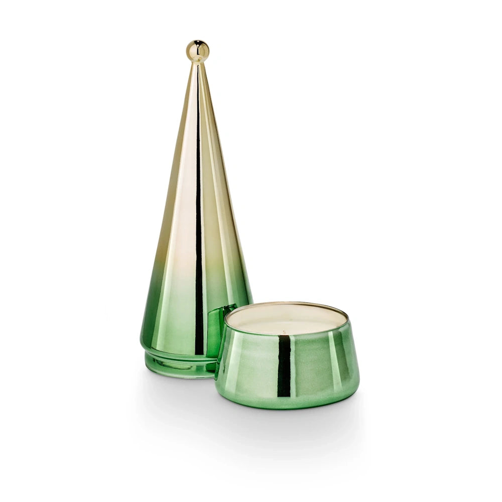 Large High Shine Tree Candle — alternate view 2
