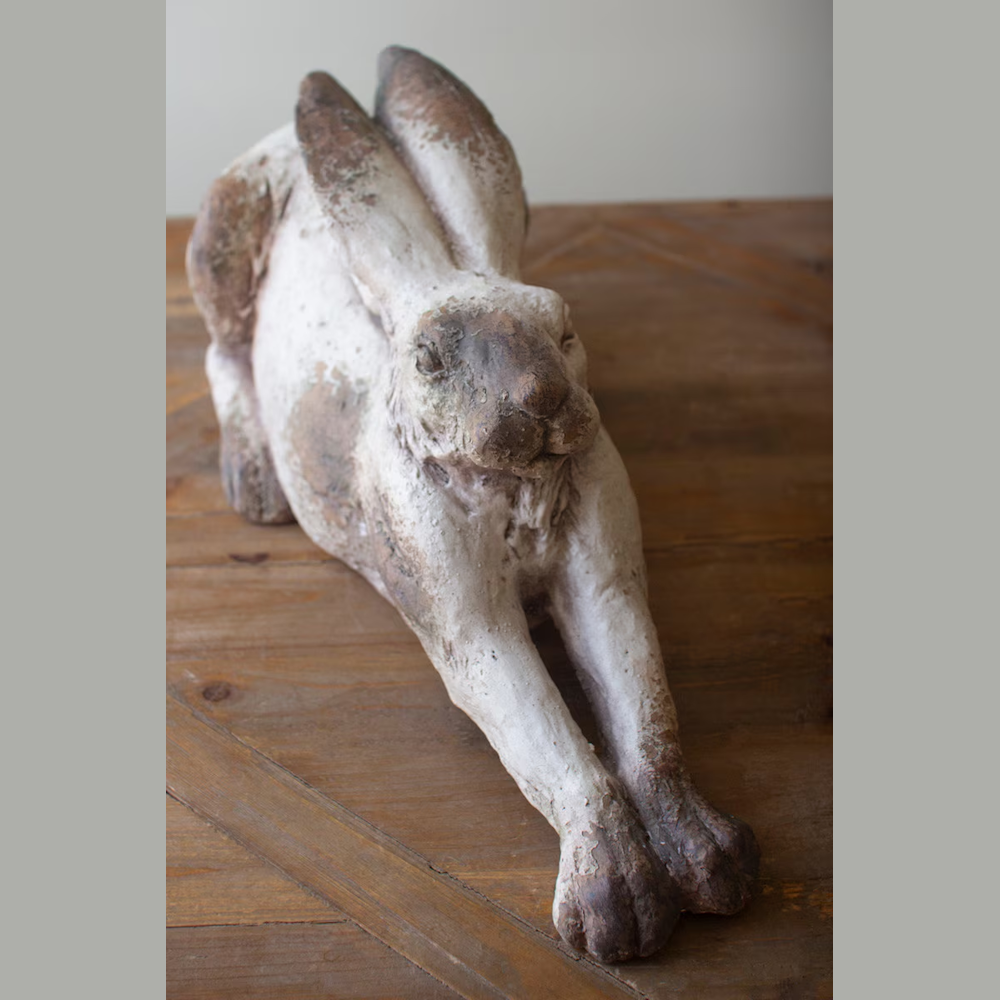 Faux Concrete Rabbit — alternate view 6