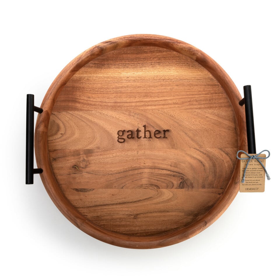 Gather Wood Serving Tray — alternate view 2