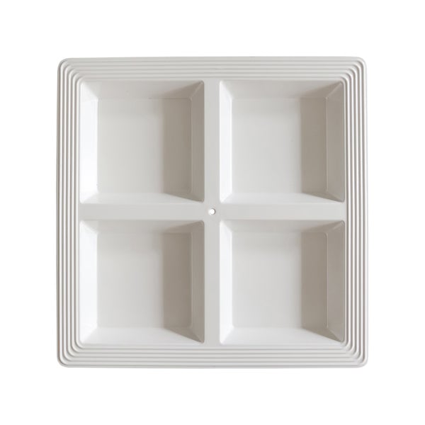 Pinstripes Square Melamine Sectional Server — alternate view 2