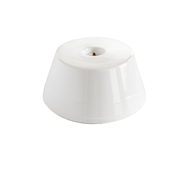 Pinstripes Melamine Round Platter — alternate view 2