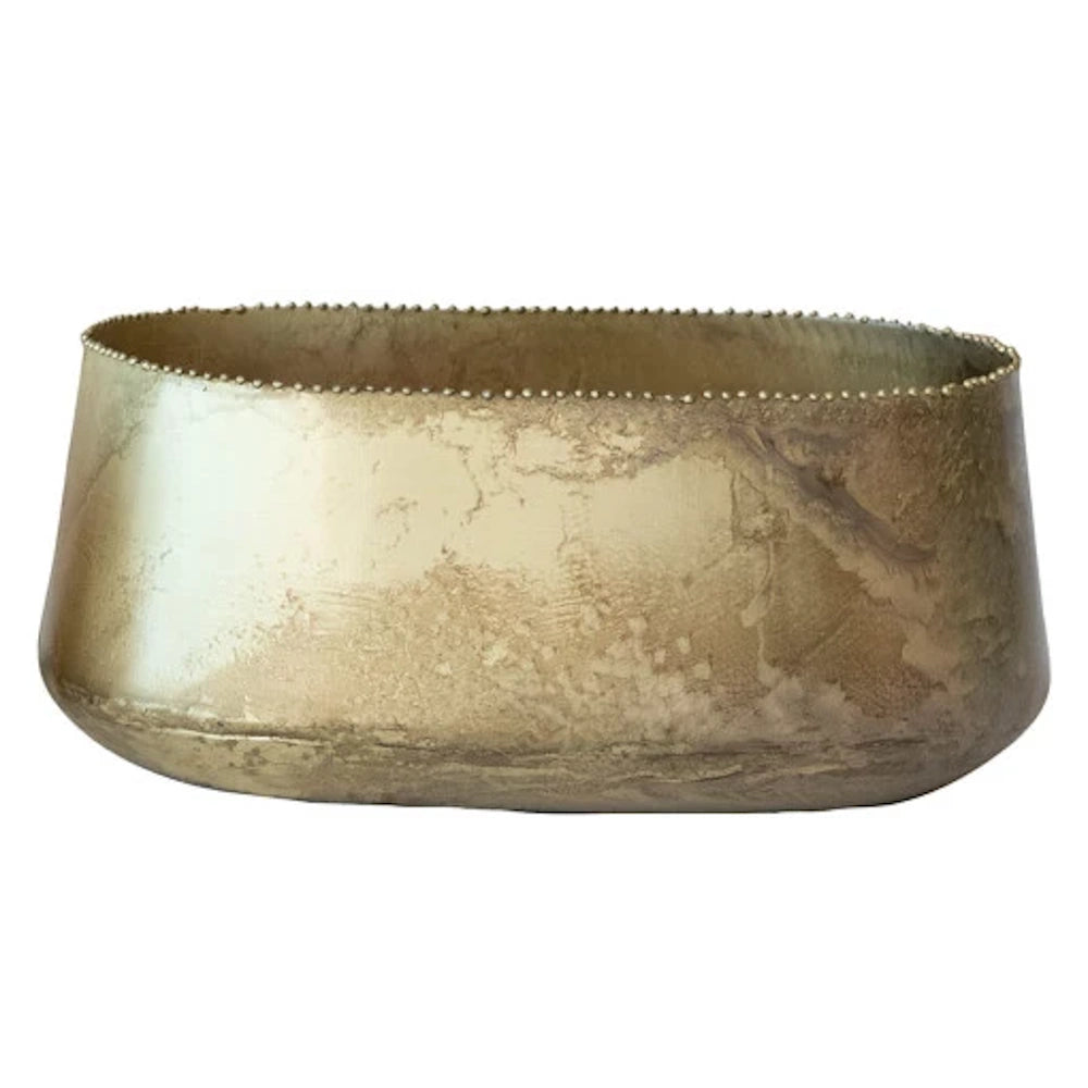 Metal Planters with Beaded Edge — alternate view 5