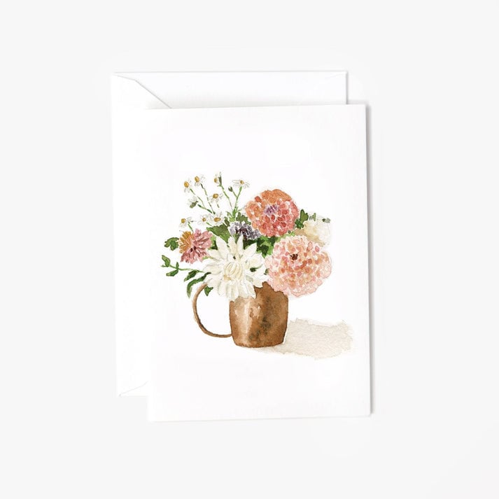 Dahlia Mini Notecard — alternate view 2