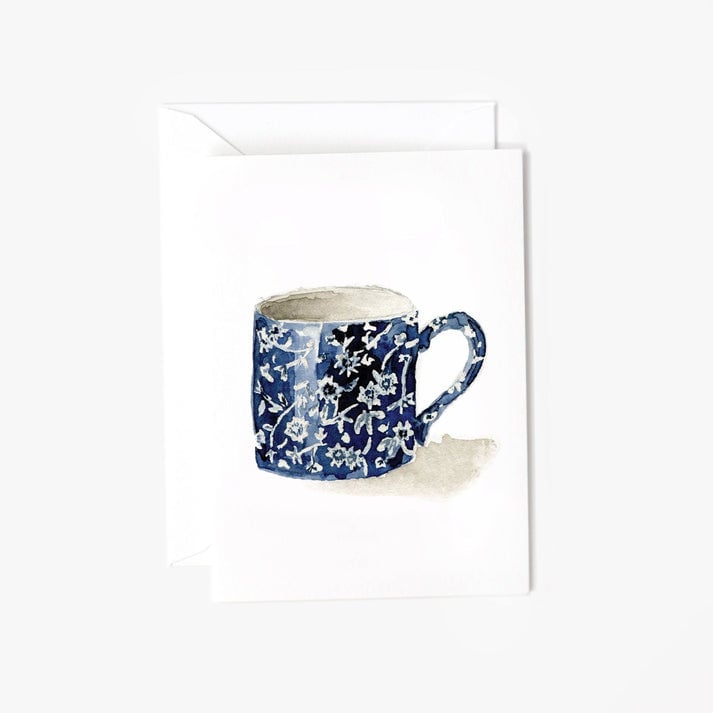 Calico Mug Mini Notecard — alternate view 2