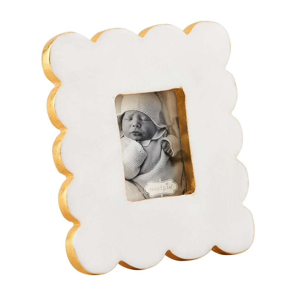 Mini Scallop Marble Photo Frames — alternate view 4