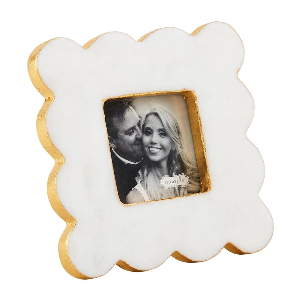 Mini Scallop Marble Photo Frames — alternate view 5