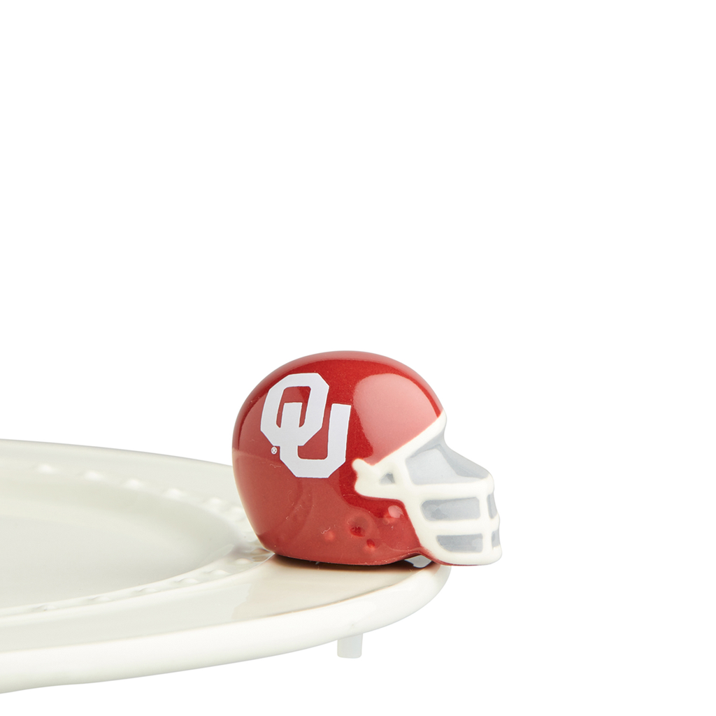 Mini "OU" Oklahoma University Helmet — alternate view 6