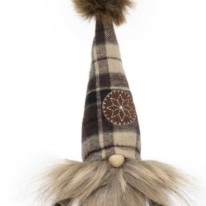 Brown Northwoods Gnome w/ Snowflake