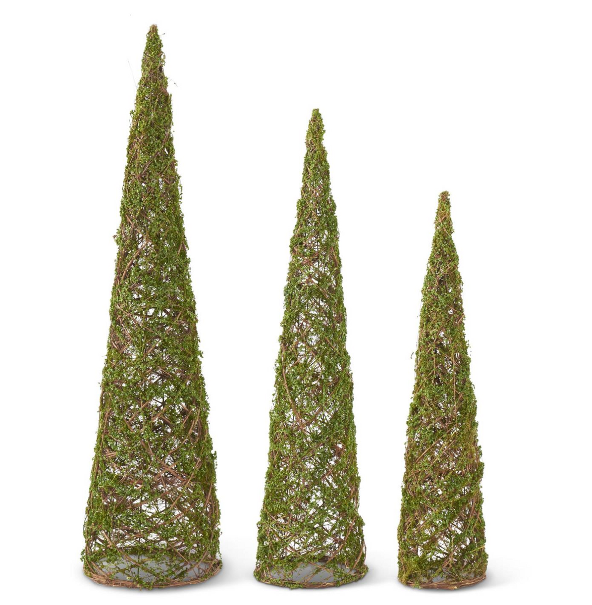 Twig & Moss Cone Tree- Large