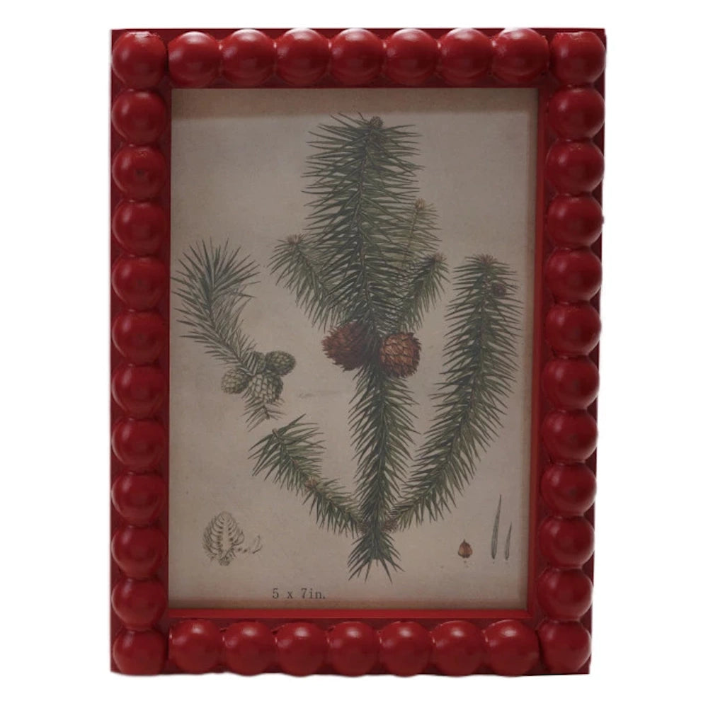 Painted Wood Hobnail Photo Frames — alternate view 3