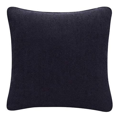 Onyx Solid Feather Filled Pillow — alternate view 4