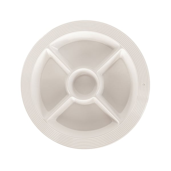 Pinstripes Melamine Divided Dish — alternate view 3