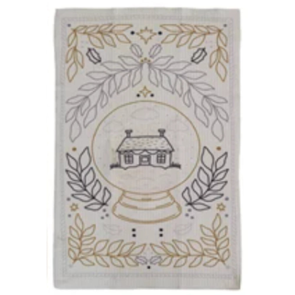 Recycled Microfibre Tea Towels with Holiday Pattern — alternate view 4