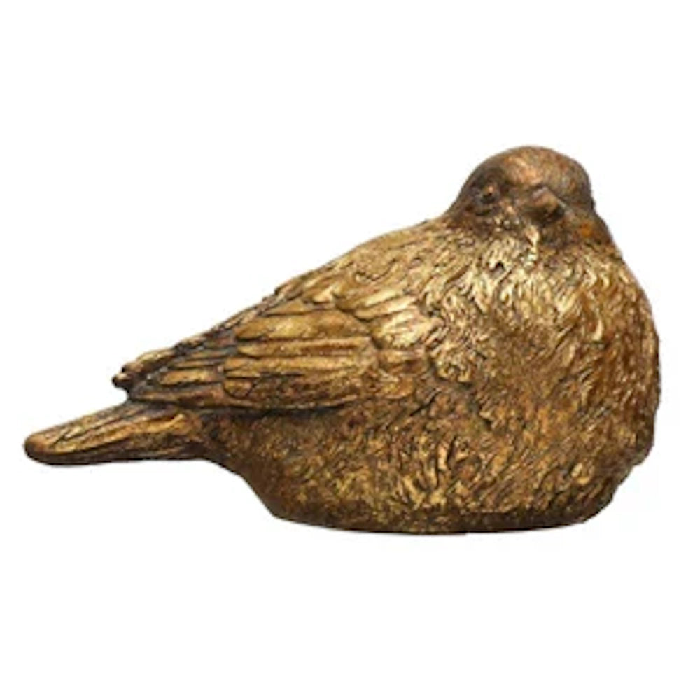 Resin Bird Distressed Gold Finish — alternate view 4