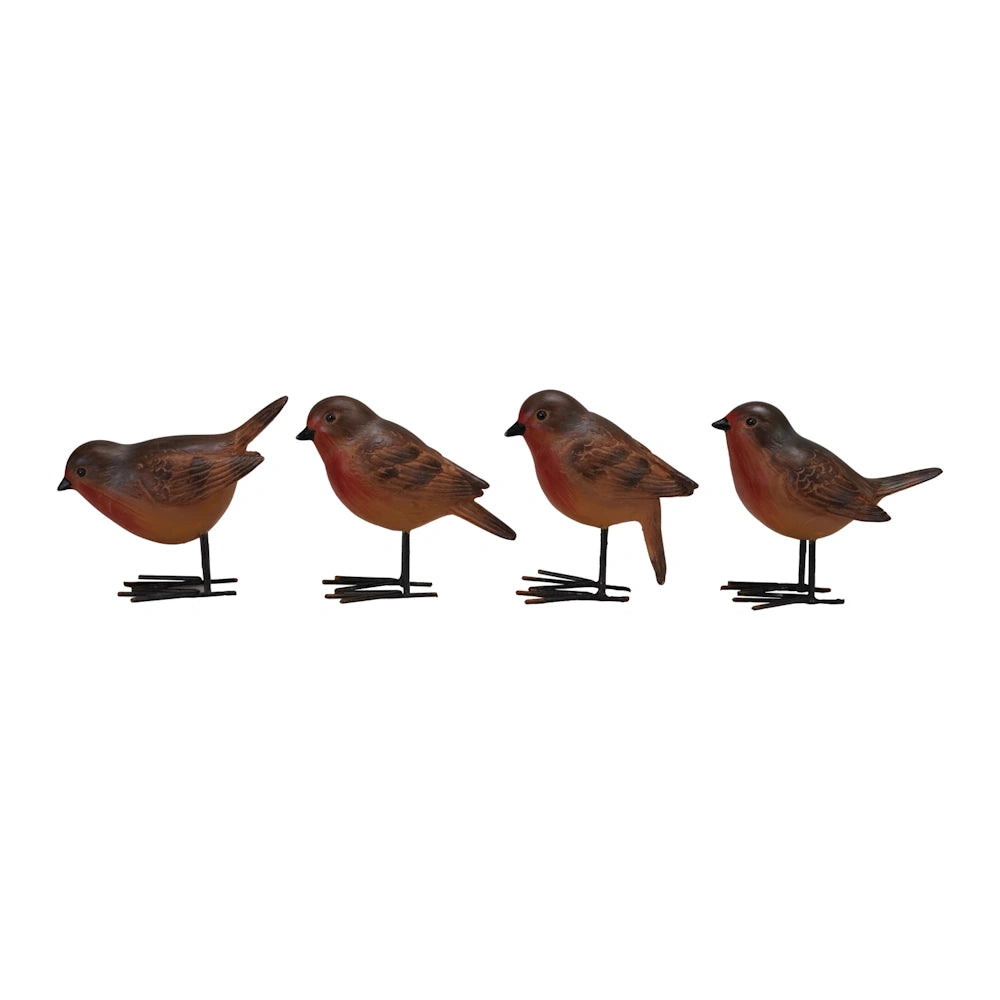 Resin Bird with Metal Legs — alternate view 2