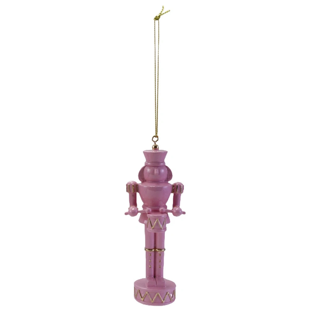 Resin Nutcracker Ornament with Gold Color Accents — alternate view 5