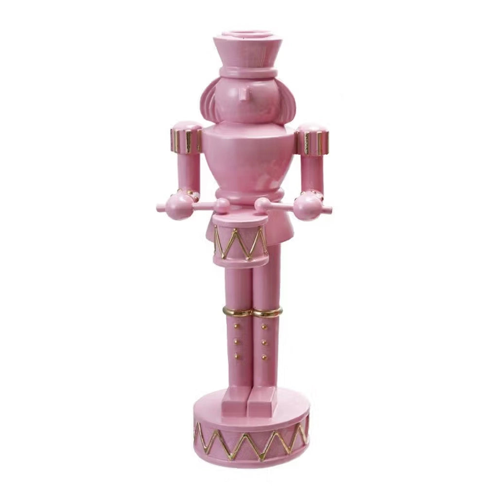 Resin Nutcracker Shaped Taper Holder — alternate view 4
