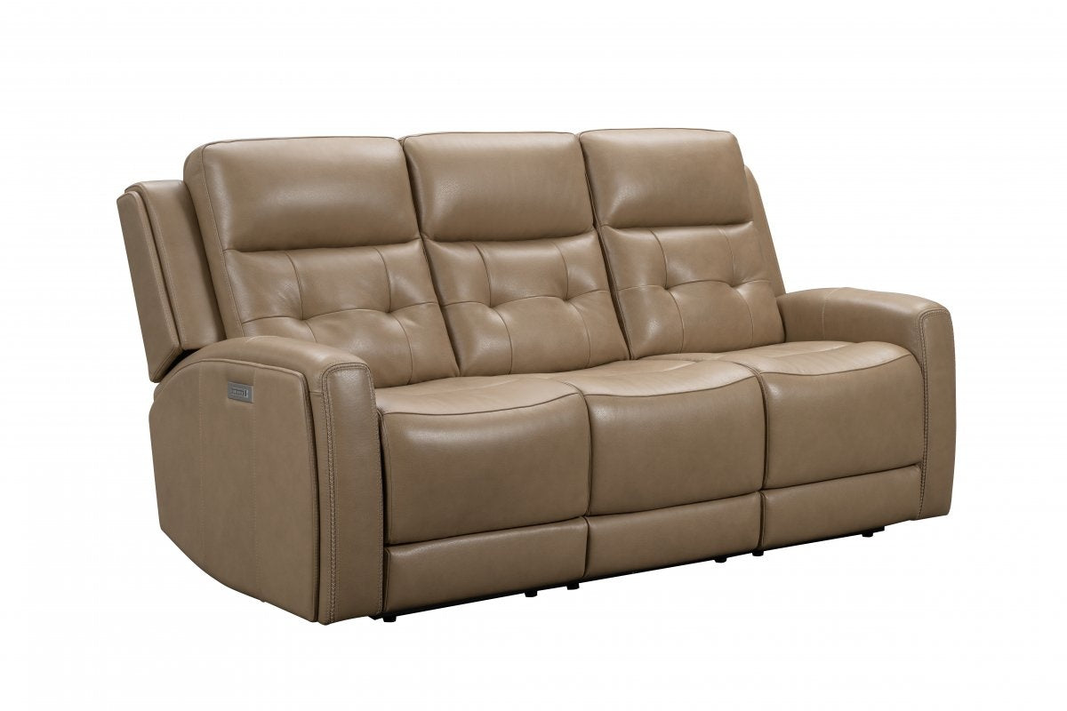 Riveria Marino Khaki Power Sofa — alternate view 7
