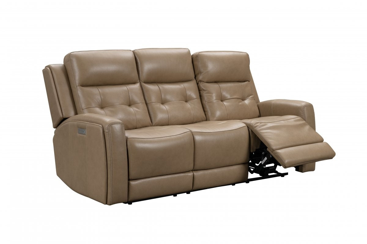 Riveria Marino Khaki Power Sofa — alternate view 3