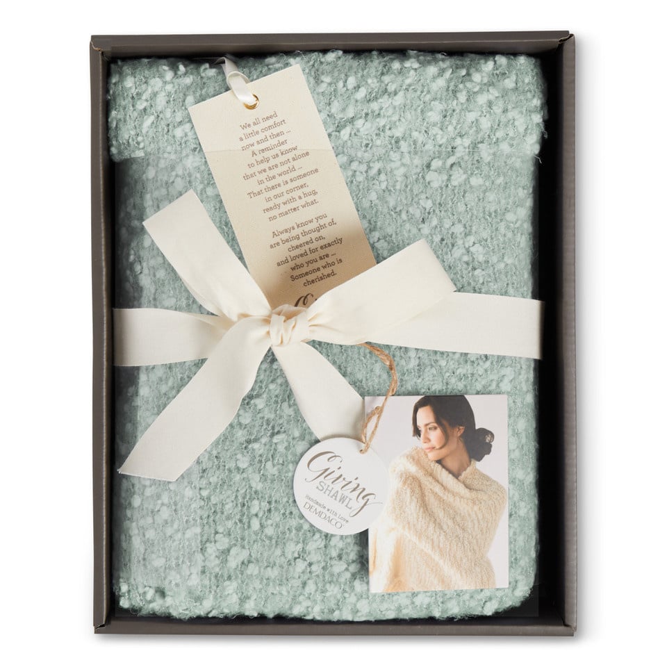 Sage Giving Shawl- Giving Collection — alternate view 6