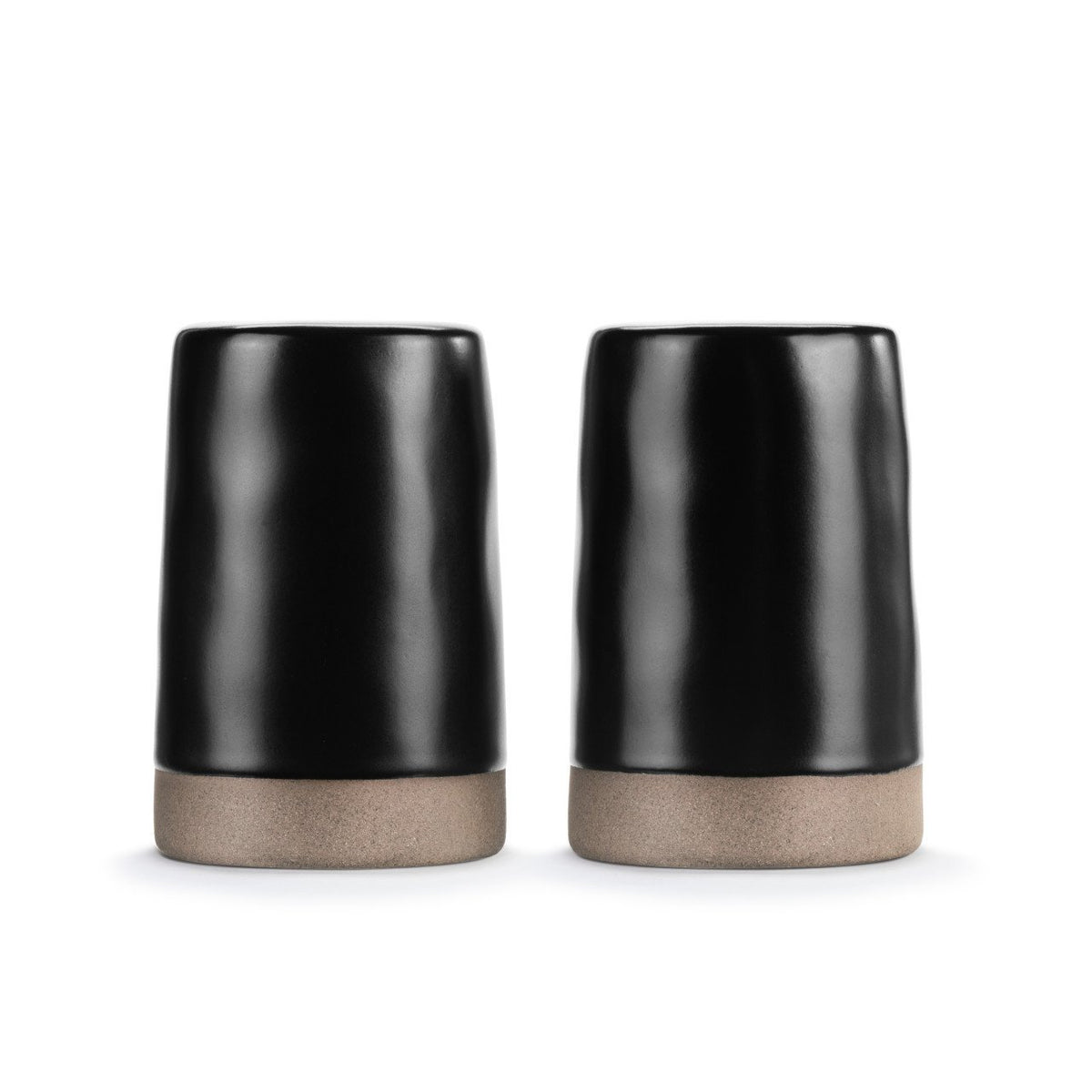 Black Gather Round Salt & Pepper - Set of 2 — alternate view 2