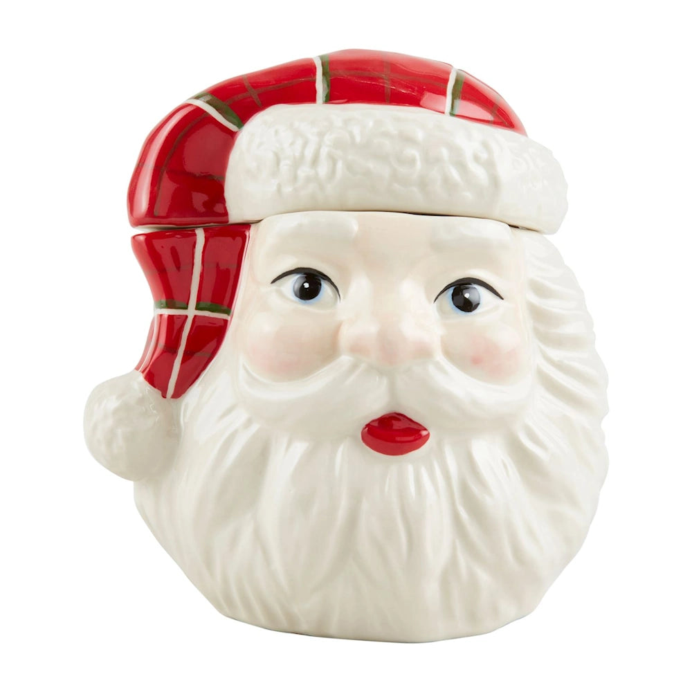 Santa Mini Christmas Cookie Jar — alternate view 2