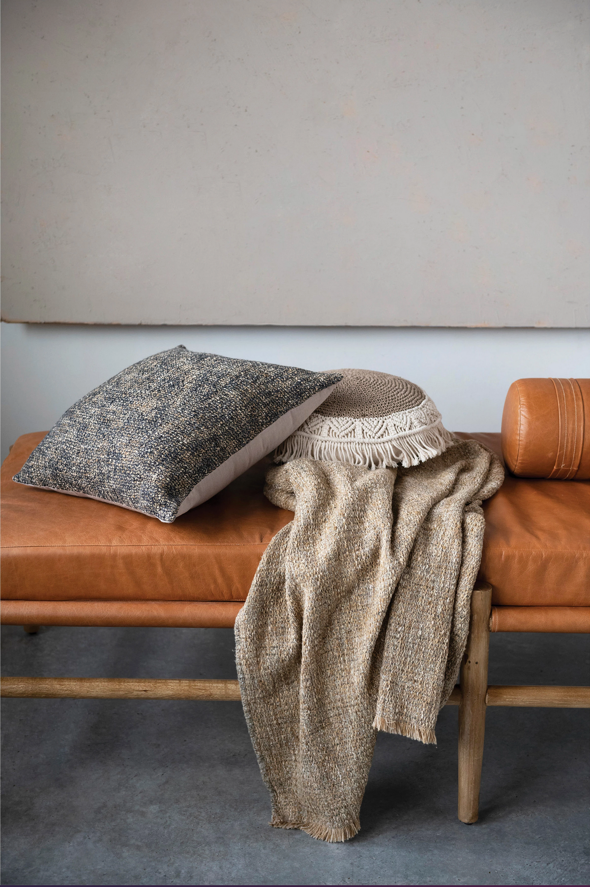Woven Melange Throw — alternate view 2