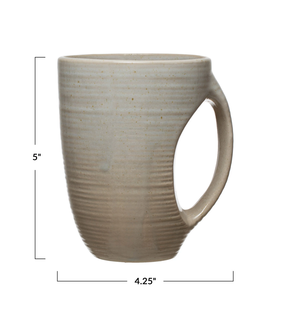 Stoneware Mug with Reactive Glaze — alternate view 3