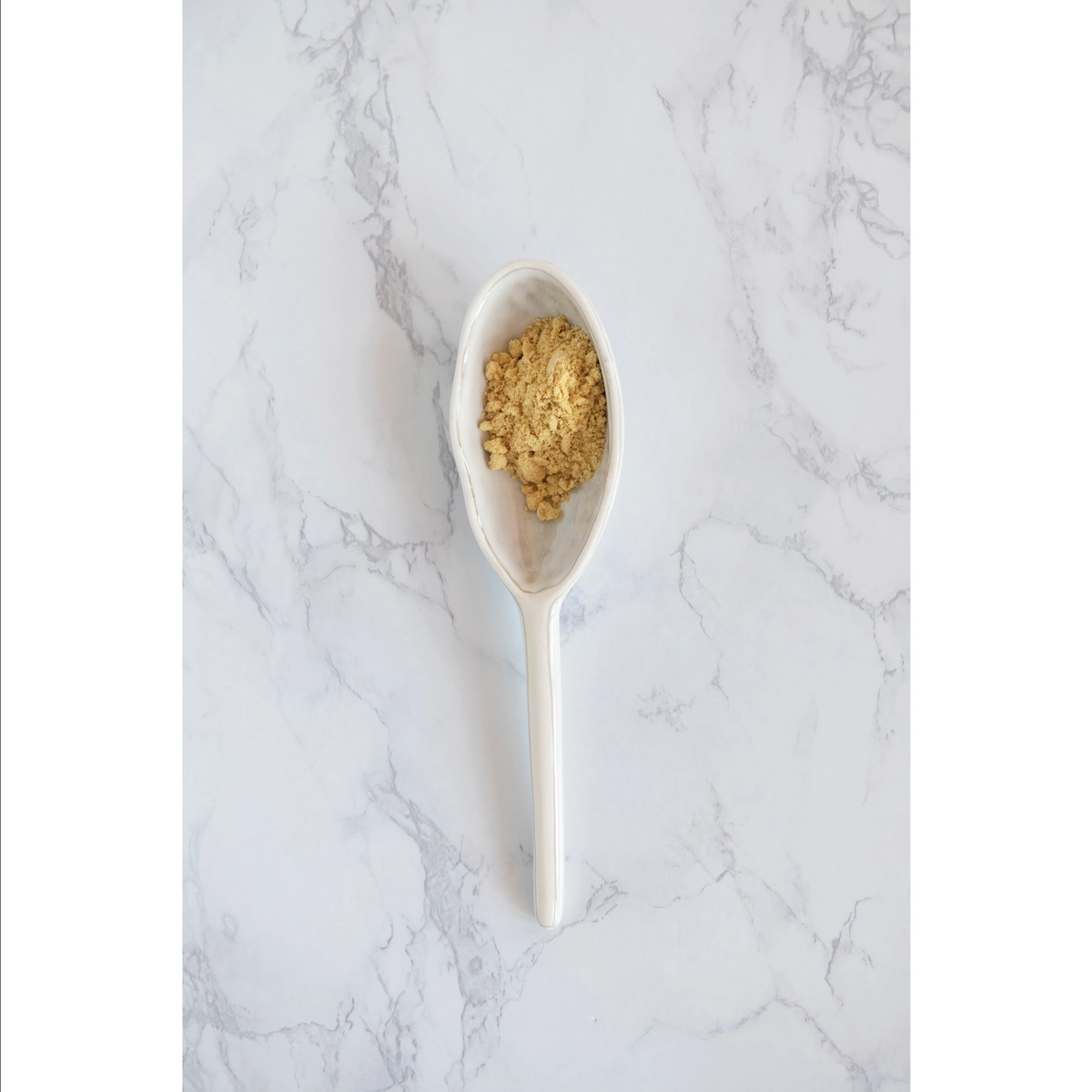 Stoneware Spoon, Reactive Glaze — alternate view 2