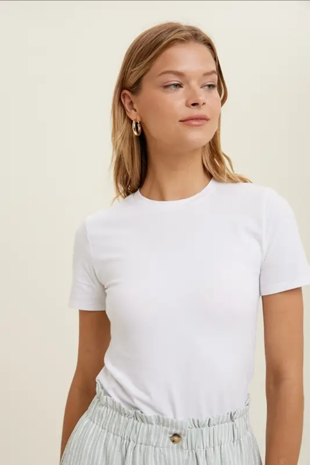 Soft-Touch Basic Knit Top