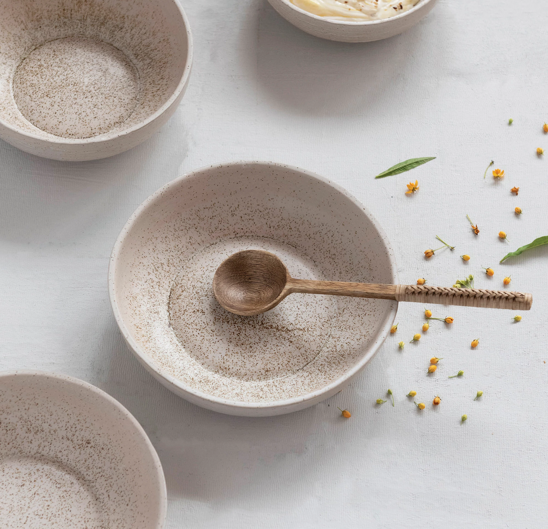 Stoneware Bowl, Reactive Glaze — alternate view 2