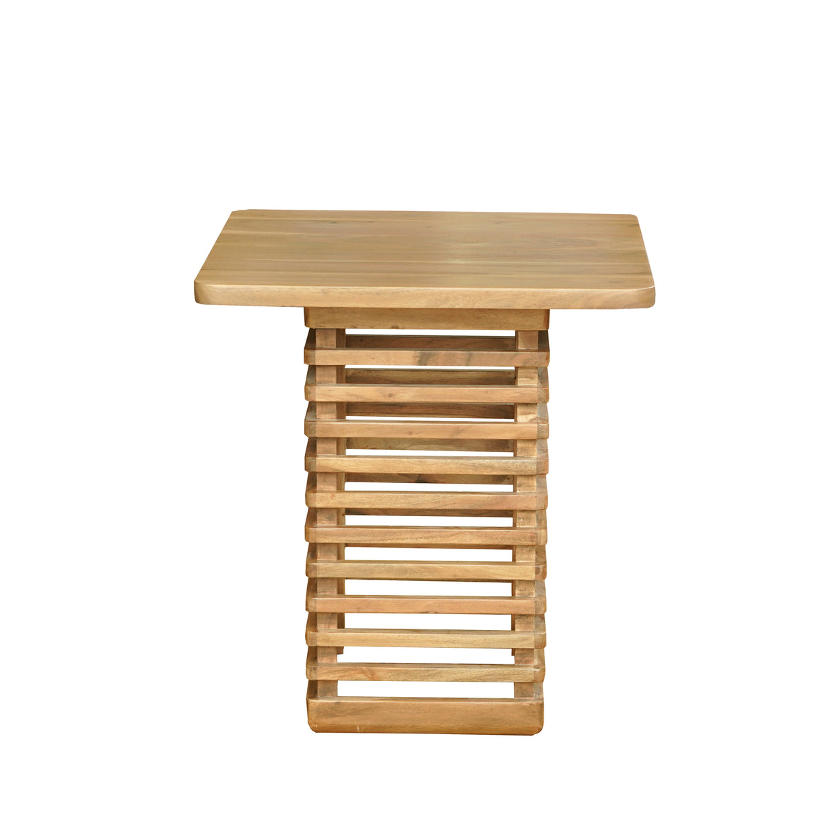 Modern Weaved Side Table — alternate view 2