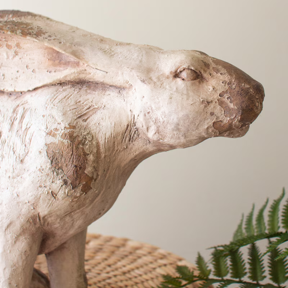 Faux Concrete Rabbit — alternate view 3