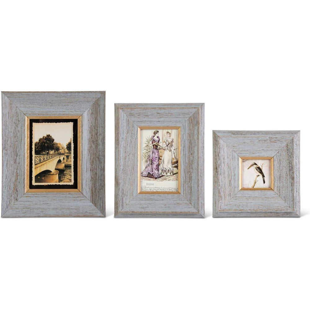Large Slate Gray Photo Frame — alternate view 3
