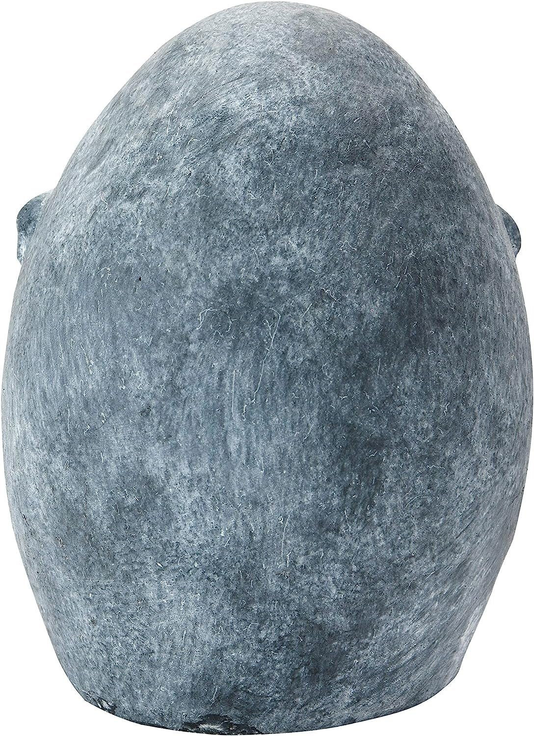 Terra-cotta Face, Distressed Matte Black Finish — alternate view 5