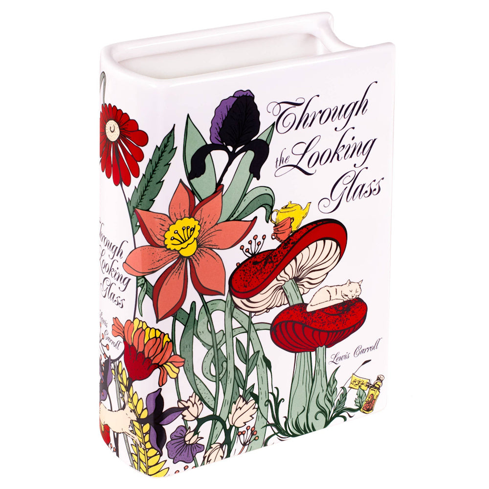 Through the Looking Glass Large Book Vase — alternate view 2