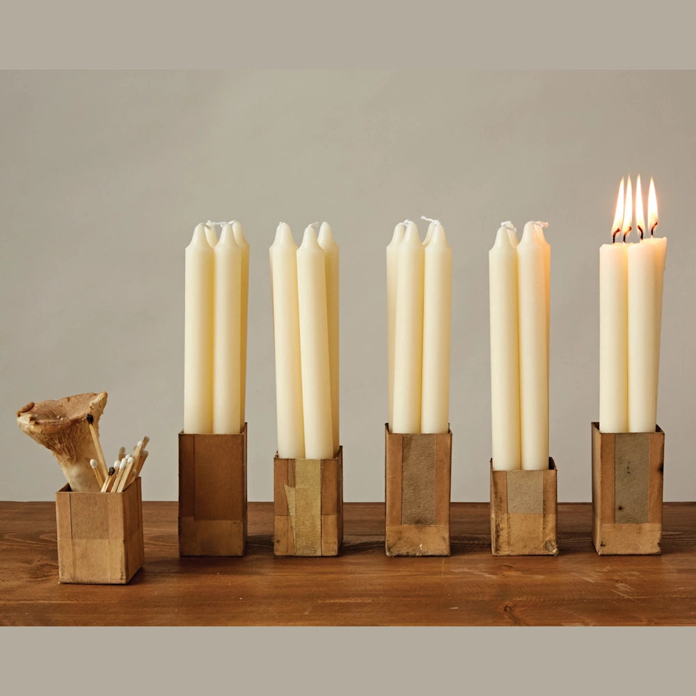 Unscented Taper Candle — alternate view 4