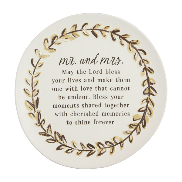 Mr And Mrs Bless Plate — alternate view 2