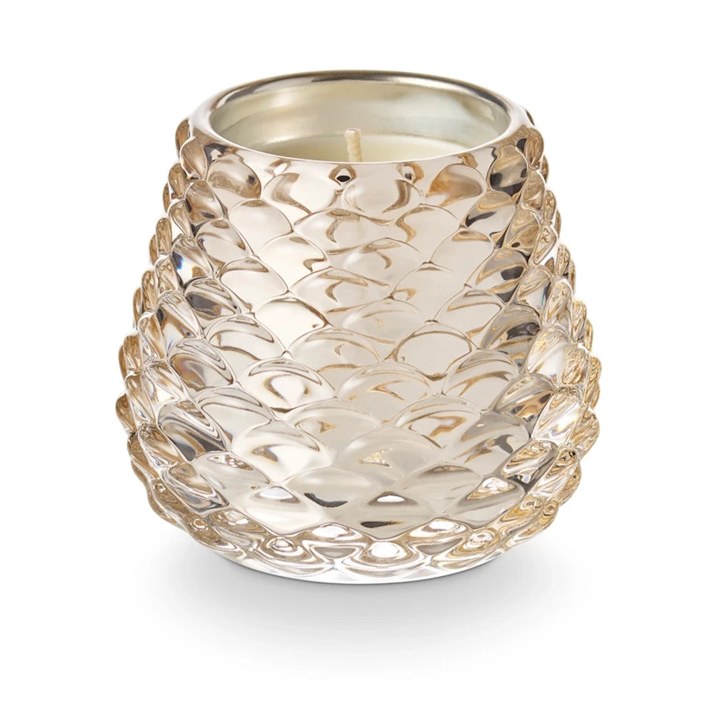 Winter White Pinecone Votive Candle — alternate view 2