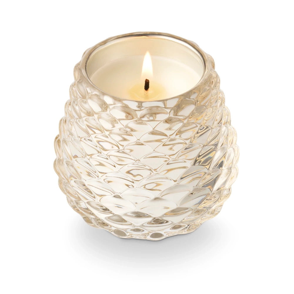 Winter White Pinecone Votive Candle — alternate view 3