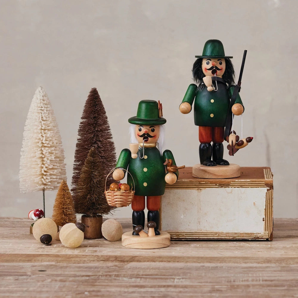 Wood Vintage Figure Incense Holders