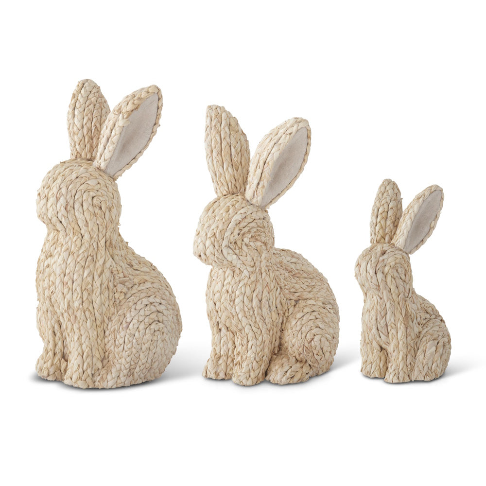 Large Woven Grass Easter Bunny — alternate view 2
