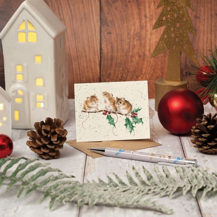 Christmas Mice' Enclosure Card