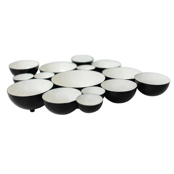 Black and White Bubble Bowl — alternate view 2